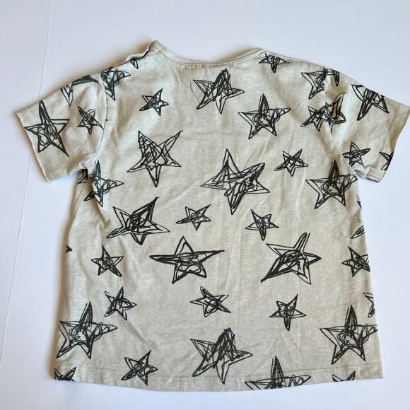 Zara Girls Star Print Tee 4-5 - Picture 8 of 9